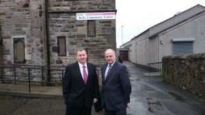 Alex and David visit Kelty Community Centre