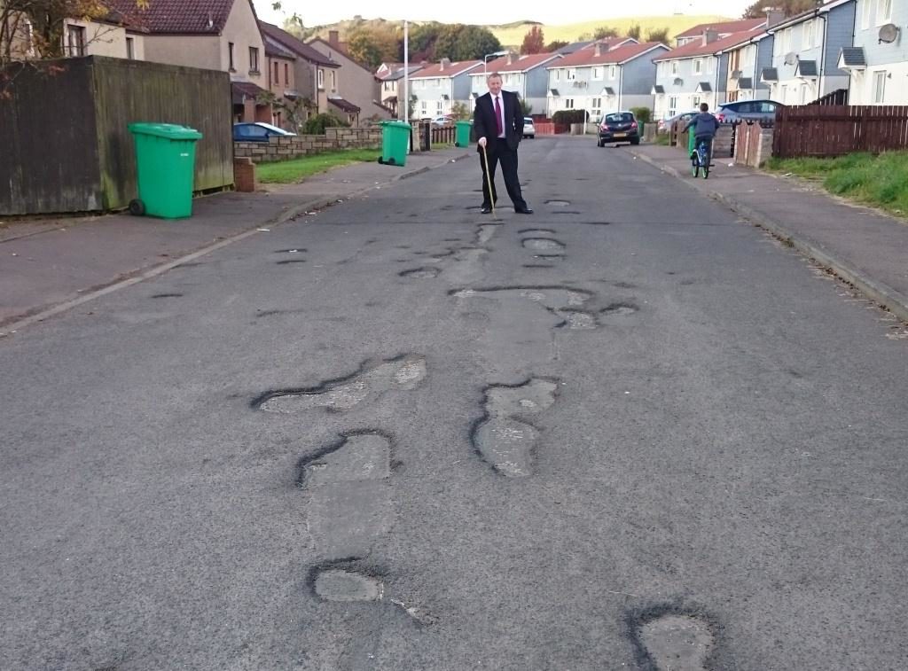 Is this the worst road in Fife?