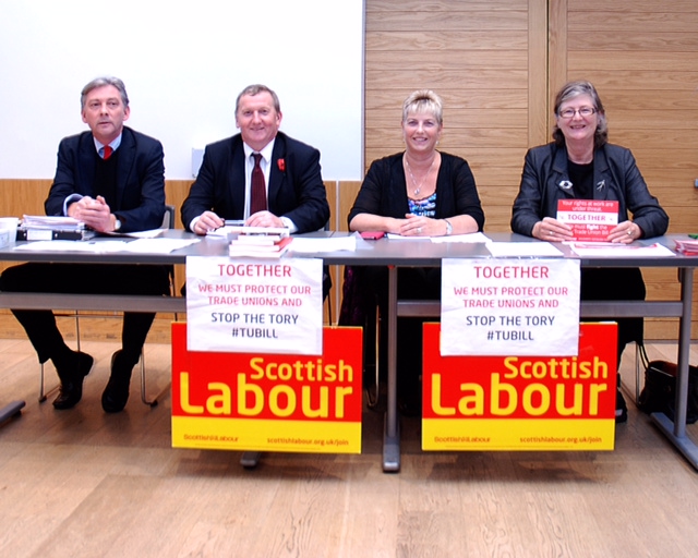 Labour members are campaigning all over Scotland to Kill the Bill