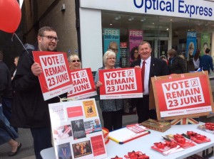 Campaigning in Perth